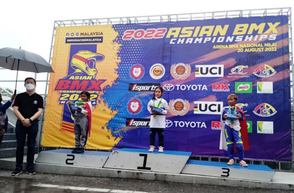 Ozil Atlet Tatar Galuh Ciamis: Harumkan Indonesia Dalam Kejuaraan ASEAN BMX Malayasia Championship 2022 Raih Juara III