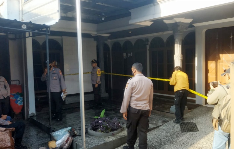 Ibu dan Anak Jadi korban Kebakaran Rumah di Kampung Cimerak Kecamatan Purbaratu