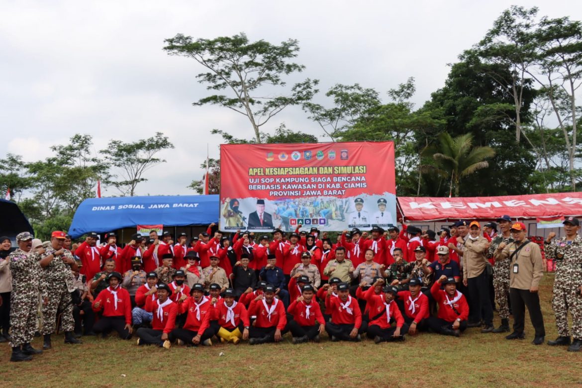 Upaya Mitigasi dan Penanganan Kebencanaan, Polres Ciamis Selalu Siap Bersinegi Dengan Pemkab Ciamis