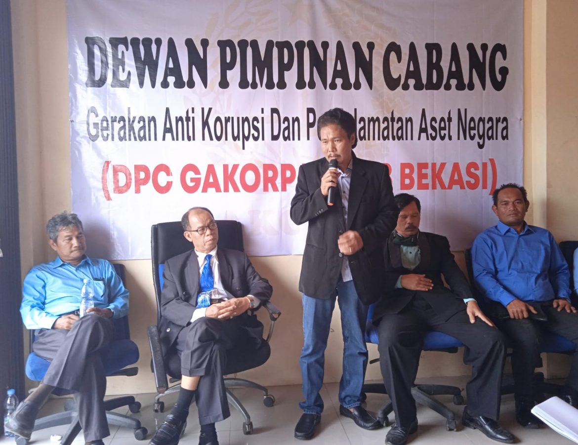 Pelantikan Pengurus DPC GAKORPAN Kabupaten Bekasi
