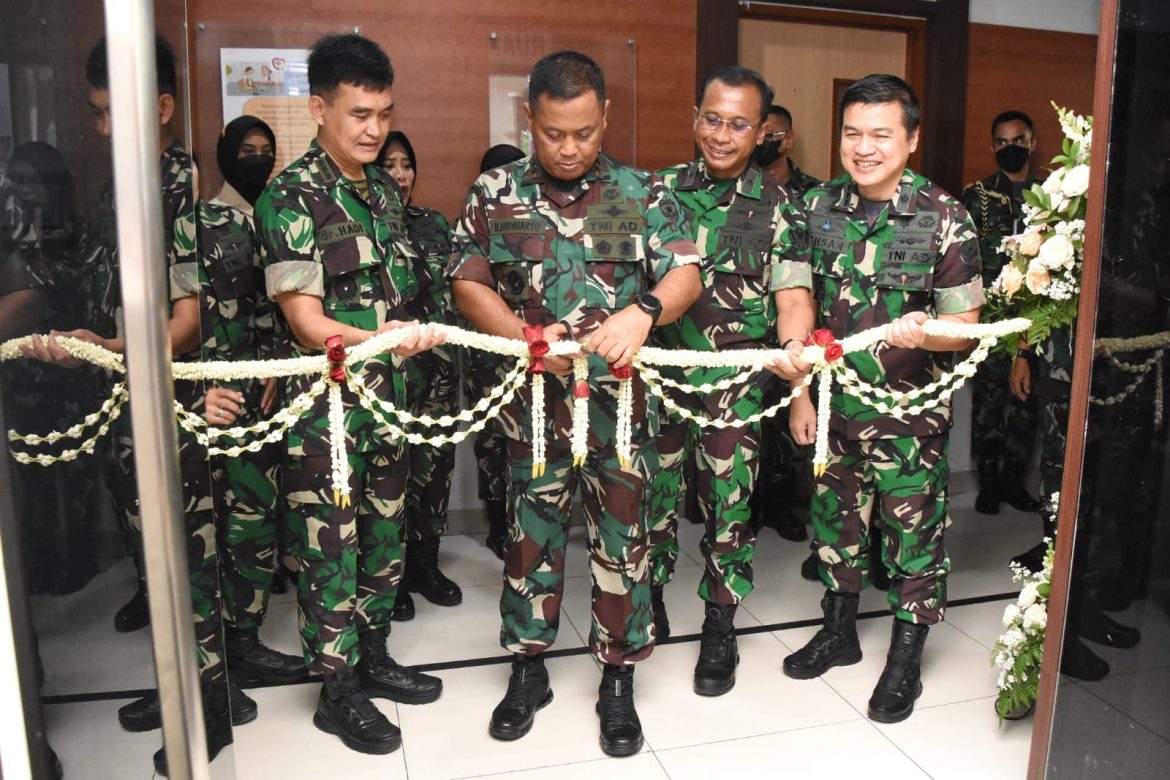 Pangdam Jaya Resmikan Ruang Cath Lab RS Tingkat II Moh Ridwan Meuraksa Kesdam Jaya