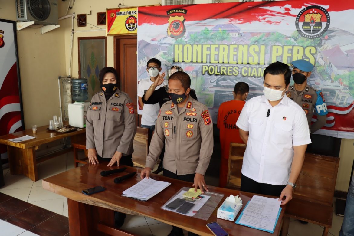 Satreskrim Polres Ciamis : Pelaku Peyebar Video Pornografi Terancam 12 Tahun Kurungan Penjara