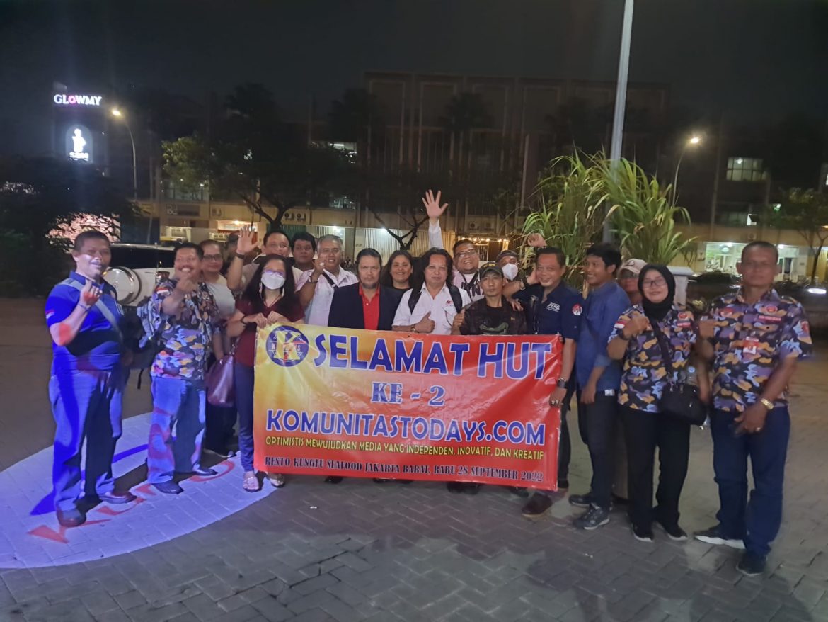 Fwj Indonesia Jakbar Menghadiri Perayaan HUT Ke 2 Media Online Komunitastodays.com Di Resto Kungfu Cengkareng