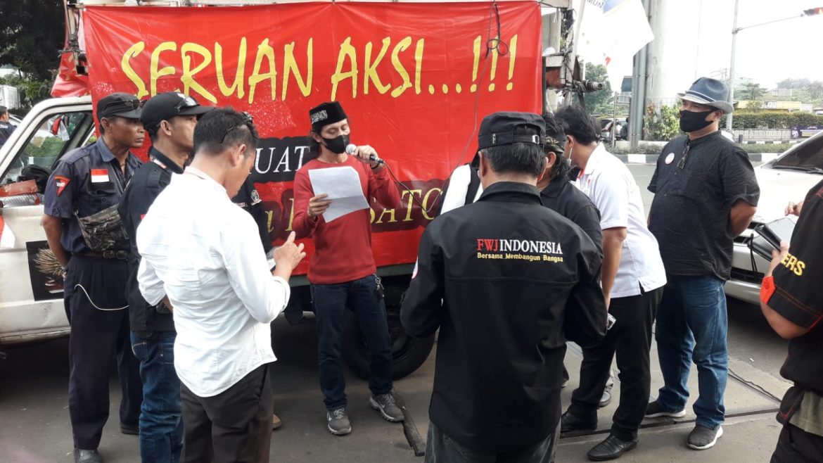 Aksi Wartawan Indonesia Bersatoe di Mabes Polri dan Kemendagri Hasilkan Ini