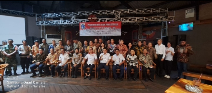 Kapolsek Metro Penjaringan Kompol Ratna Quratul Ainy Menghadiri Pengukuhan Dan Pelantikan Ketua RT Dan RW