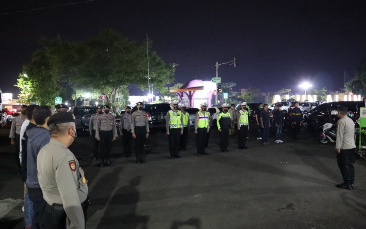 Polres Ciamis Polda Jabar : Antisipasi Gangguan Kamtibmas, 41 Personil Gabungan Satuan Pungsi Diterjunkan Dalam Patroli KRYD