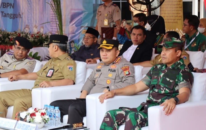 Upacara Peringatan Hari Ulang Tahun UUPA (Undang Undang Pokok Agraria) Yang ke – 62 tahun 2022 Di Kantor BPN Kembangan Jakarta Barat