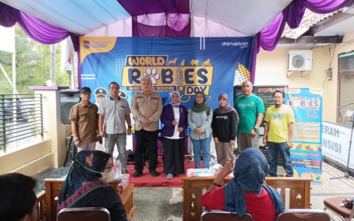 Momentum Hari Anti Rabies Se-Dunia, Disnakan Kabupaten Ciamis Sediakan 200 Dosis Vaksin Hewan Secara Gratis