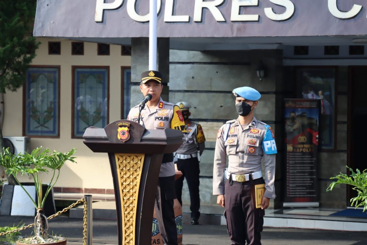 Diawali Dengan Apel Gelar Pasukan, Selama 14 Hari Polres Ciamis Gelar Ops Zebra Lodaya 2022