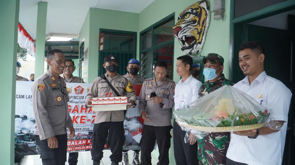 Polsek Pataruman dan Polsek Langensari ‘Ngabring’ ke Koramil Langensari, Ada Apa?