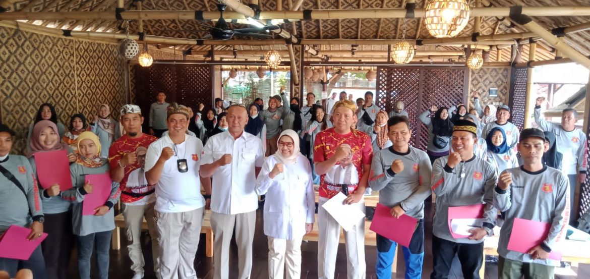 Pelantikan Anak Ranting Kel.Loji & Pasir Mulya Gerindra