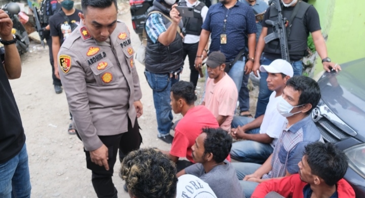 Polsek Cengkareng Kembali Menggerebek Kampung Ambon Yang Sudah Sangat Meresahkan Warga