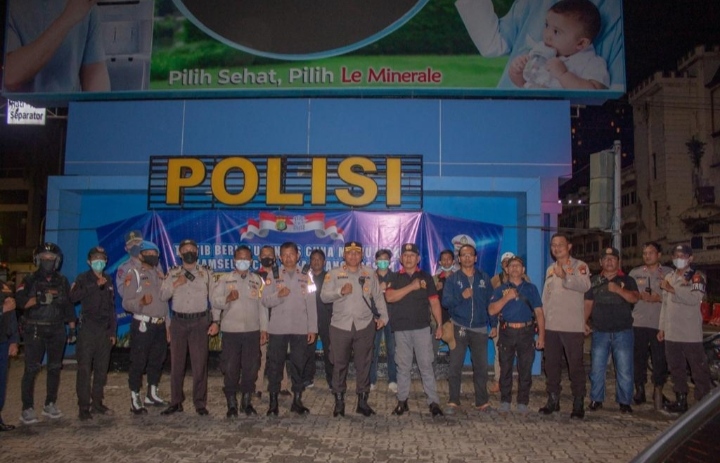 Dalam Rangka Mencegah Terjadinya Guantibmas, Polsek Metro Gambir melaksanakan patroli cipta kondisi