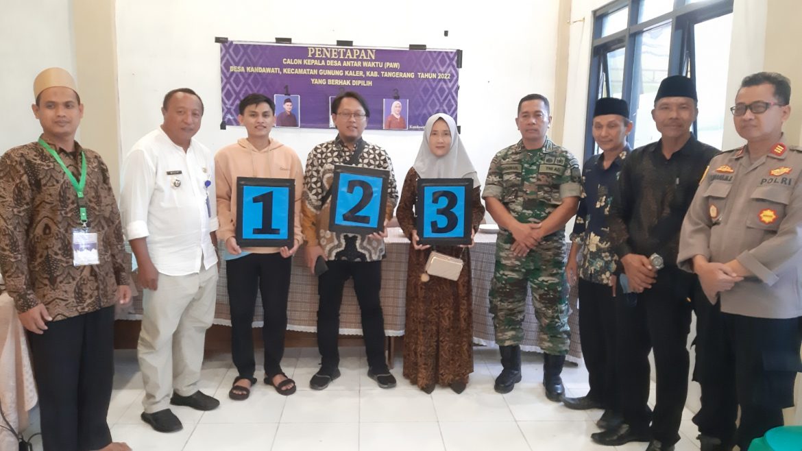 Danramil 07 Kresek Pimpin Pengamanan Penetapan Calon PAW