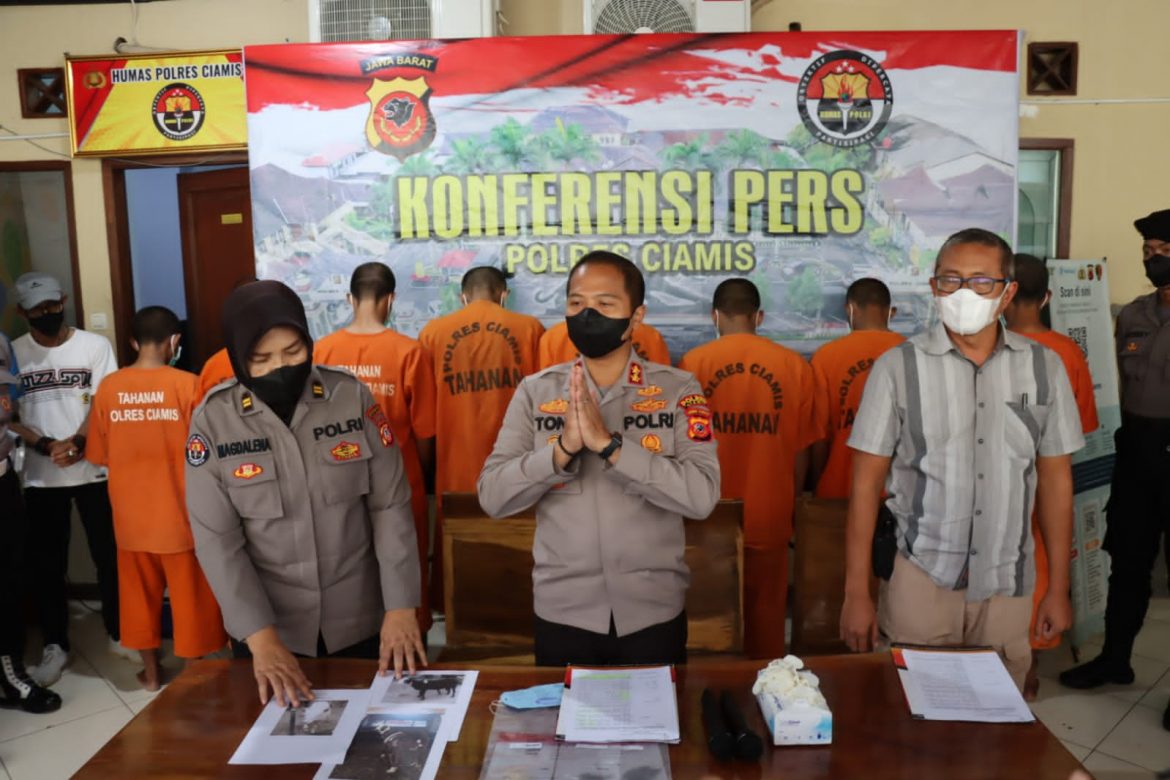 Tiga Kelompok Pencuri Kambing Lintas Daerah Diciduk Satreskrim Polres Ciamis