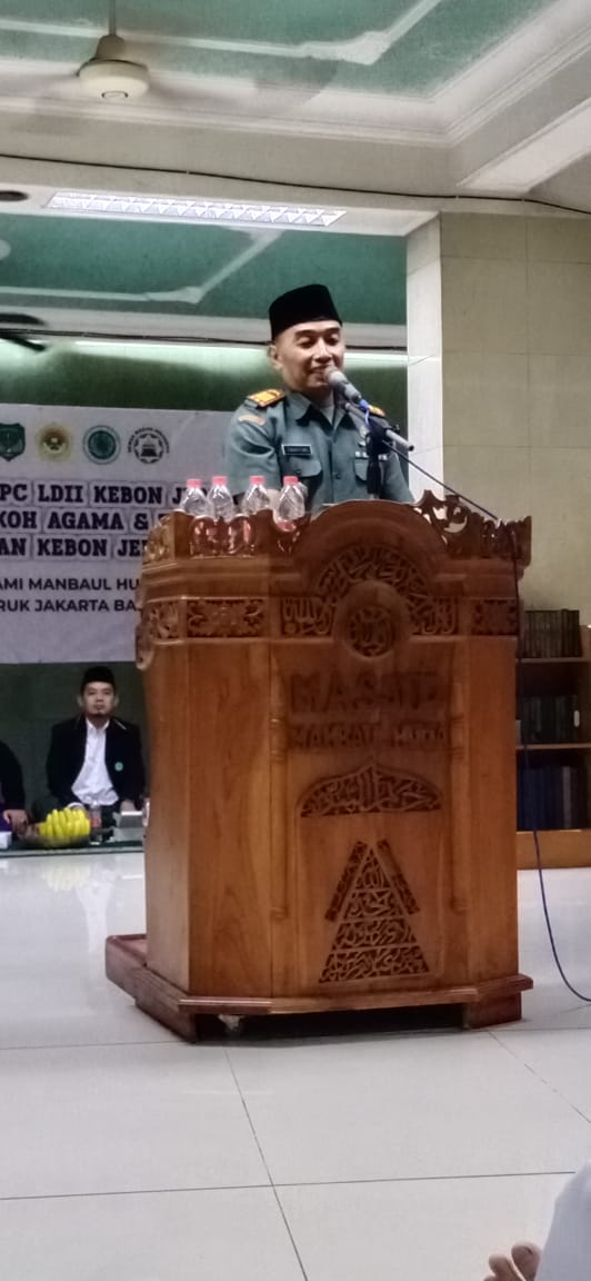Danramil 05/KJ Bersama Tiga Pilar Giat Silaturahmi Bersama PC LDII Kec Kebon Jeruk