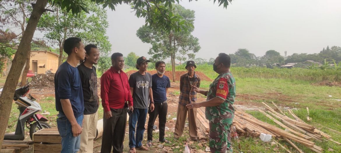 Babinsa Serma Satria WK Komsos Kamtibmas Bersama Warga Binaan