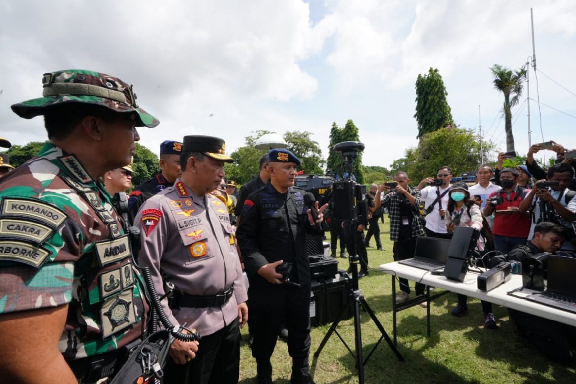 Gelar Pasukan Dan Peralatan, Kapolri Dan Panglima TNI Ingin KTT G20 Berjalan Sukses