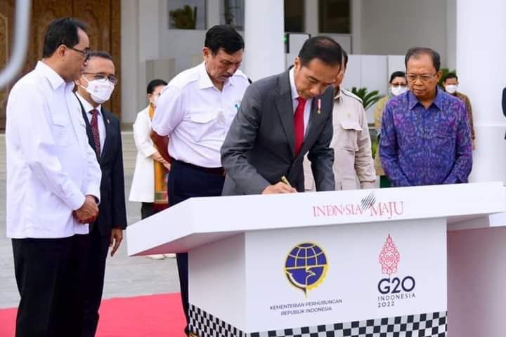 Presiden Jokowi Resmikan Sejumlah Infrastruktur di Provinsi Bali