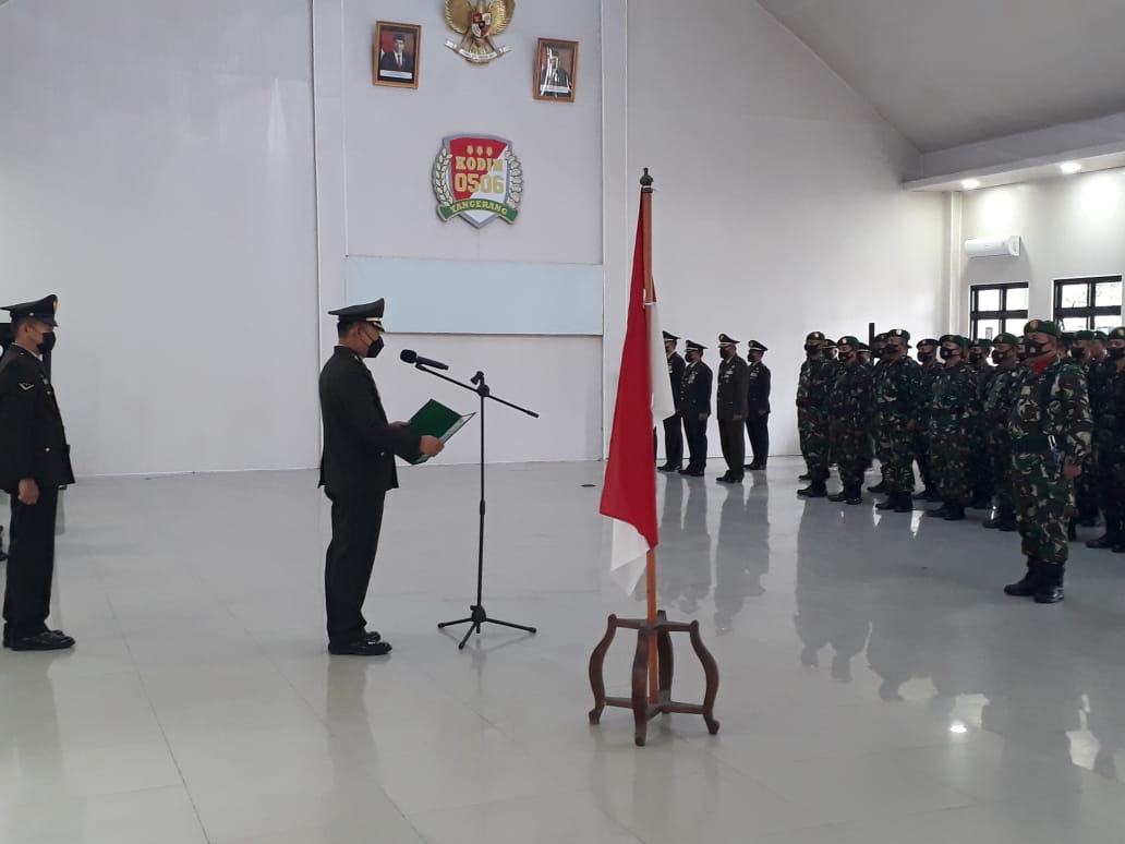 Kodim 0506/Tgr Gelar Upacara Hari Pahlawan ke 77 Tahun 2022