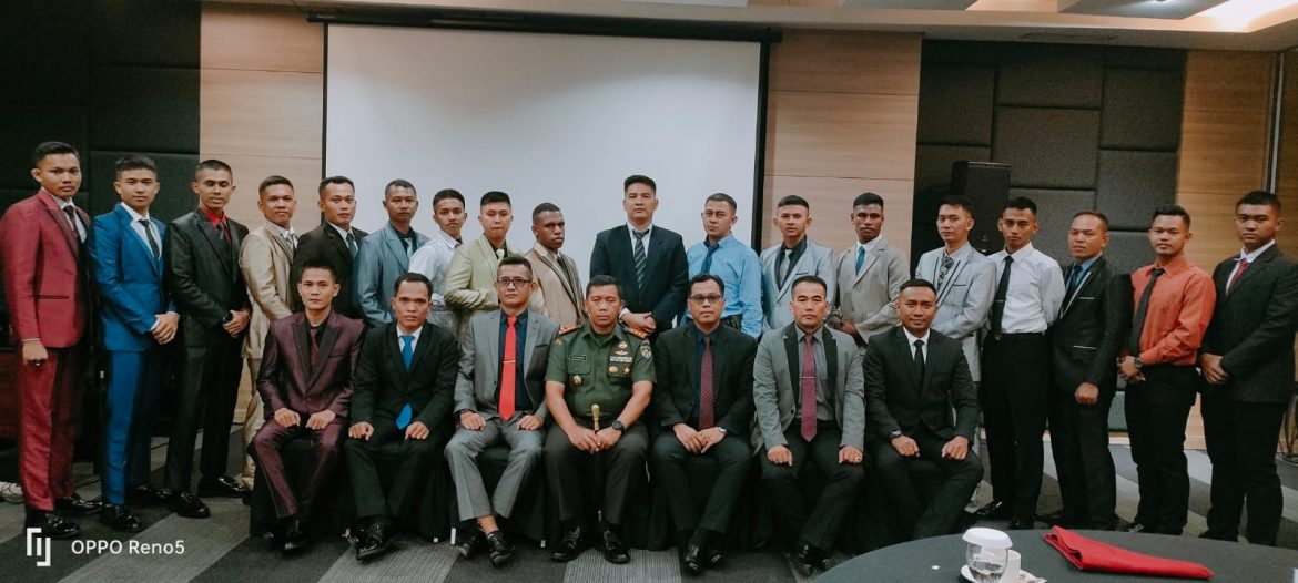 Rindam Jaya selenggarakan Table Manner bagi Siswa Diksa Inggris Level I – ALC TA. 2022.