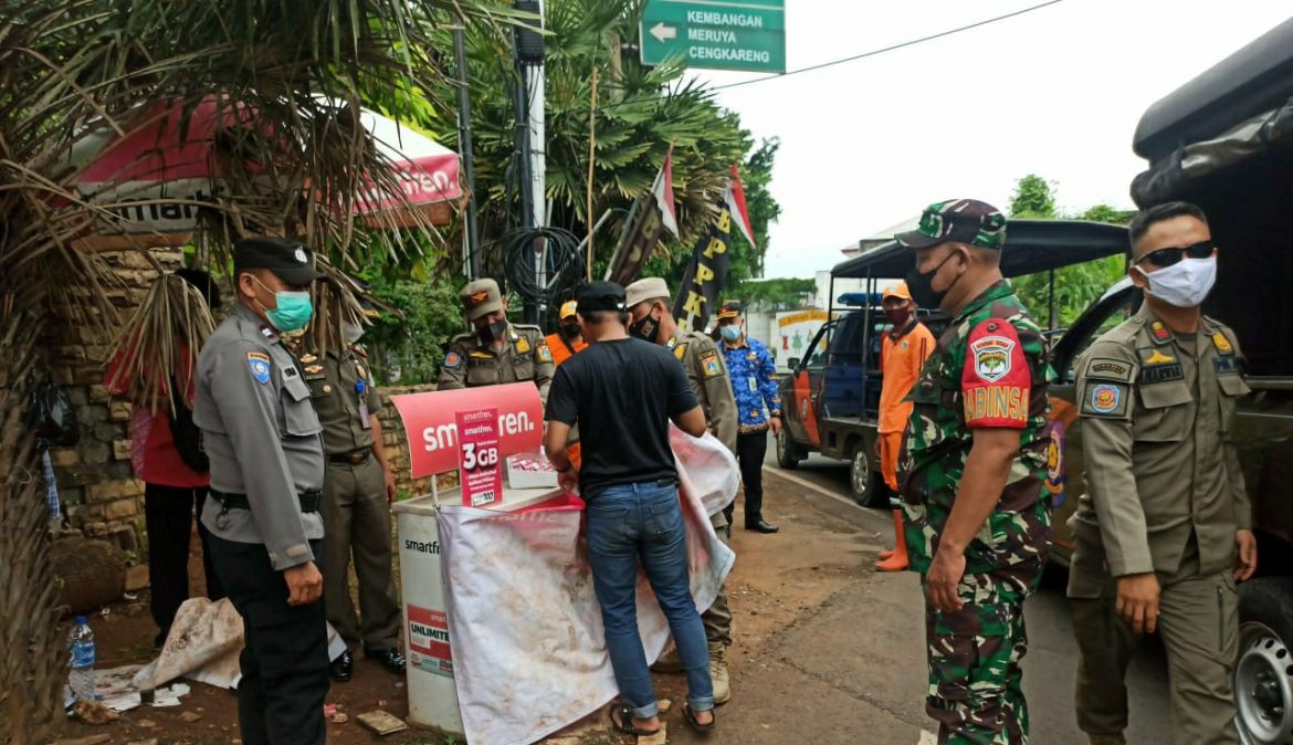 Babinsa Koramil 05/KJ Apel Persiapan Pengamanan Operasi Penertiban PKL di Dua Wilayah