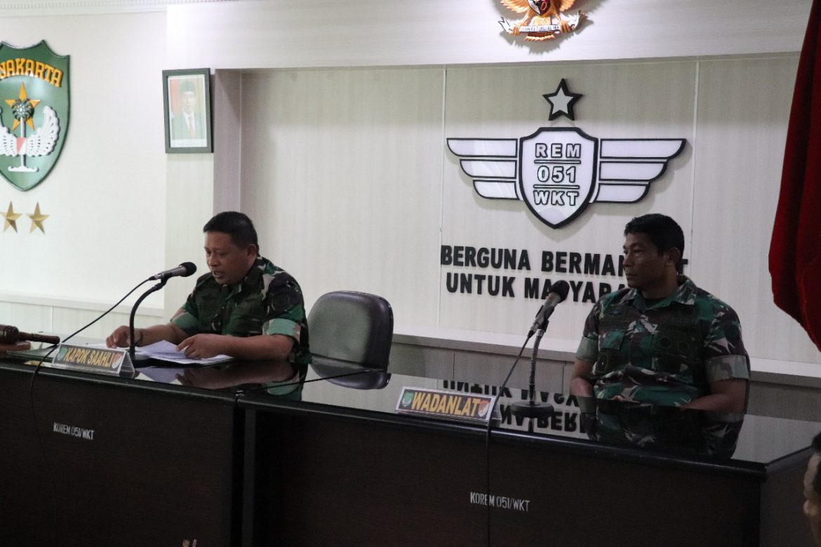 Kapoksahli Pangdam Jaya Tutup Latposko I Korem 051/Wkt