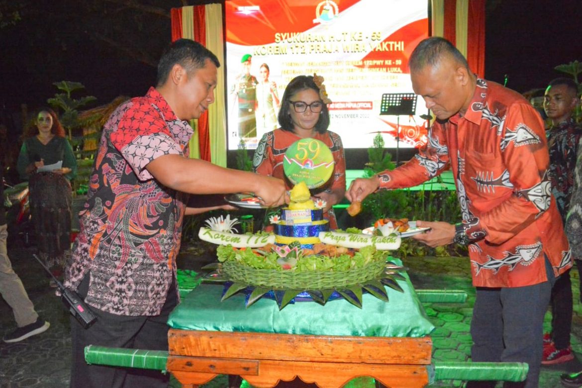 Peringati Hut Ke-59, Korem 172/PWY Fokus Kembalikan Masyarakat Ke Distrik Kiwirok