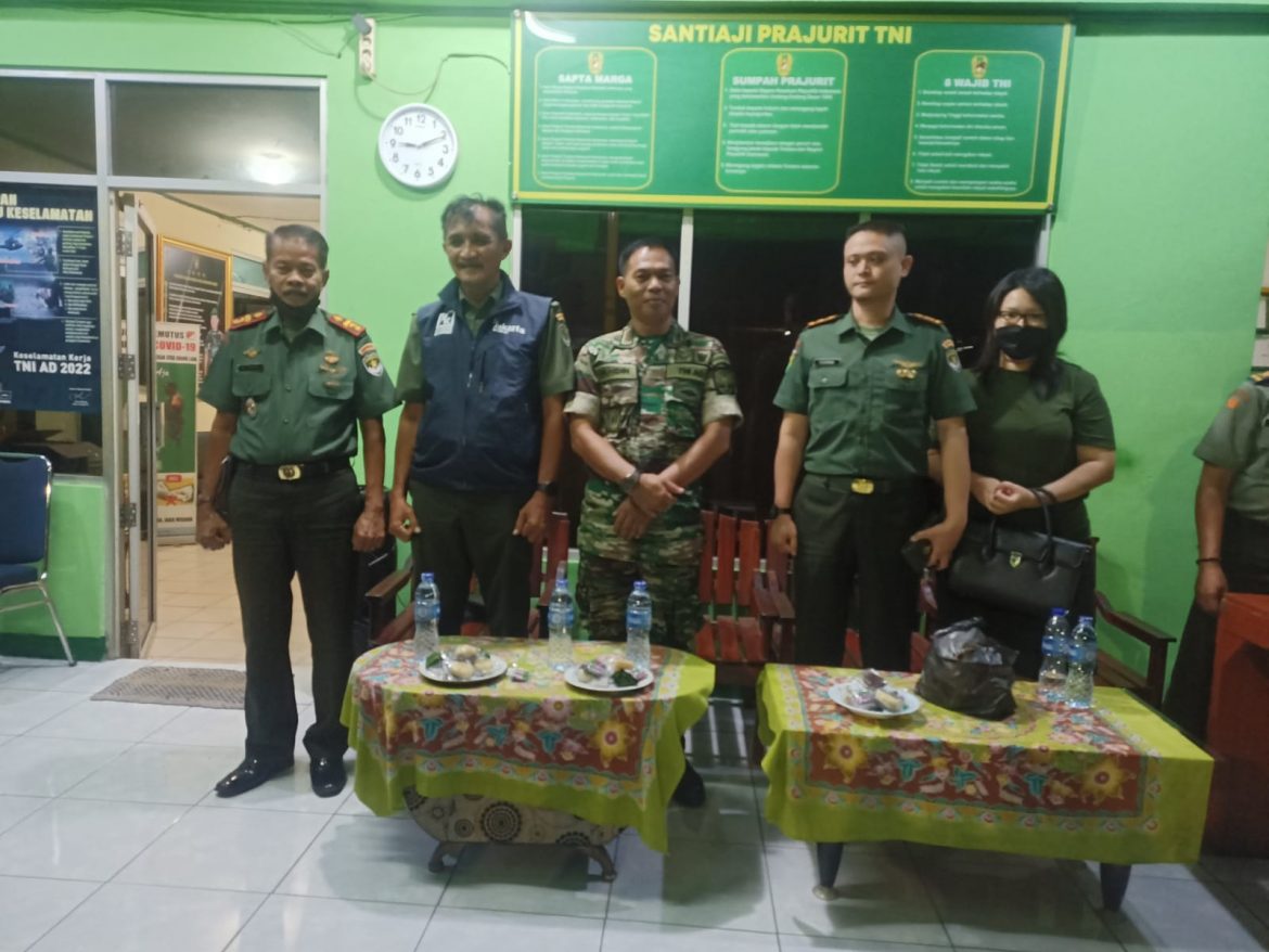 Danramil 02/TB Kapten CHB Wahidin Hadiri Giat Pemilihan Ketua Mitra Jaya Koramil 02/TB