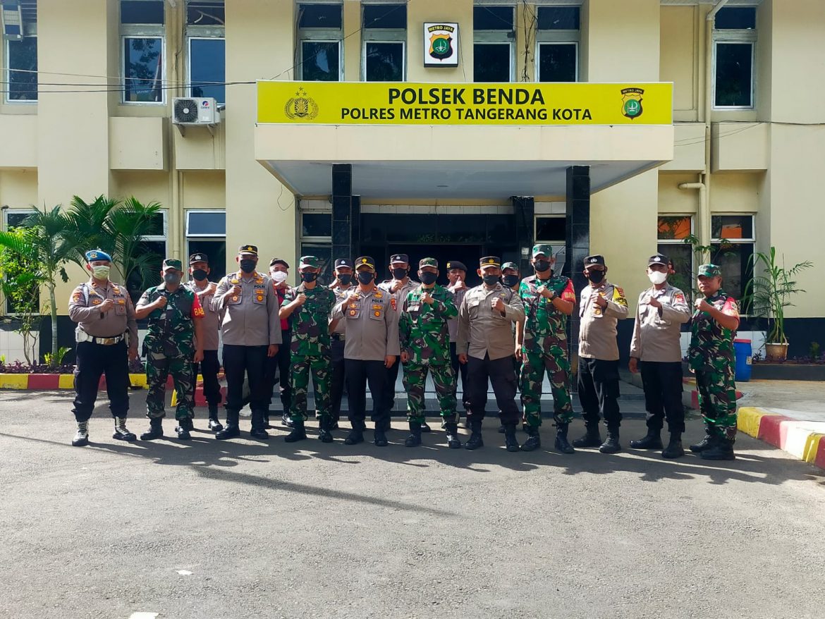 Sinergitas, Danramil 02/Btc Pimpin Apel Besama di Polsek Benda