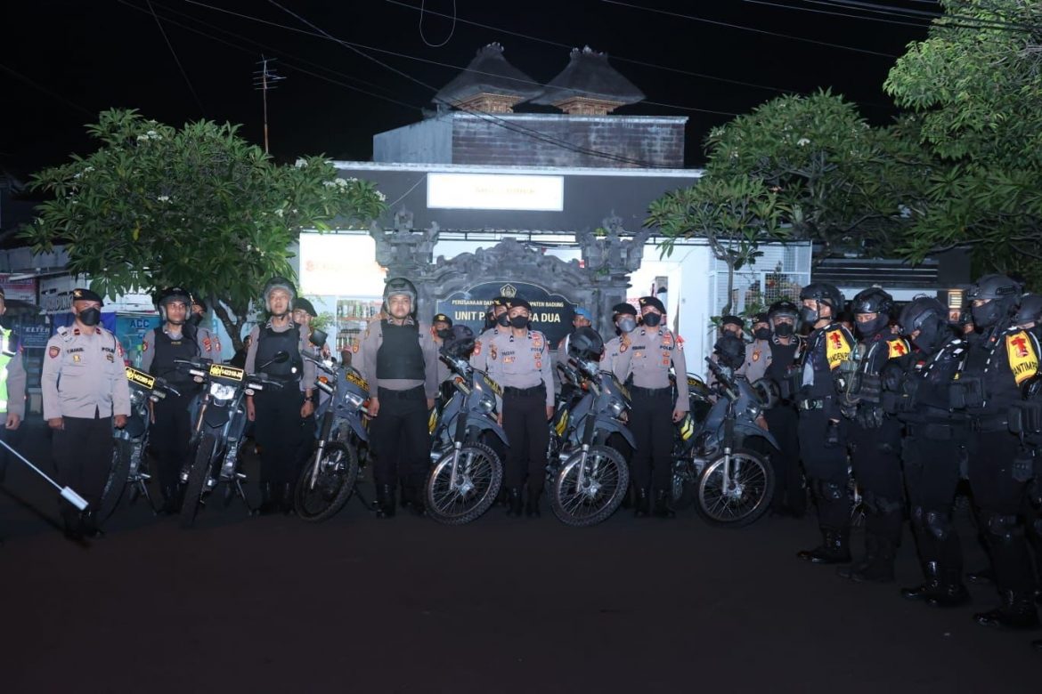 Pertebal Keamanan KTT G20, Polri Gelar Patroli Skala Sedang