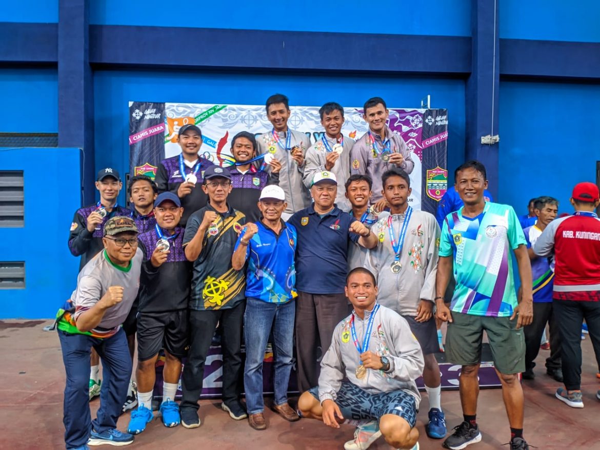 Final Soft Tennis Porprov, Tim Ciamis Beregu Putra Harus Puas Dengan Raihan Medali Perak