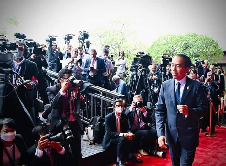 Buka KTT G20, Presiden Jokowi: Mata Dunia Tertuju Pada Kita, G20 Harus Berhasil