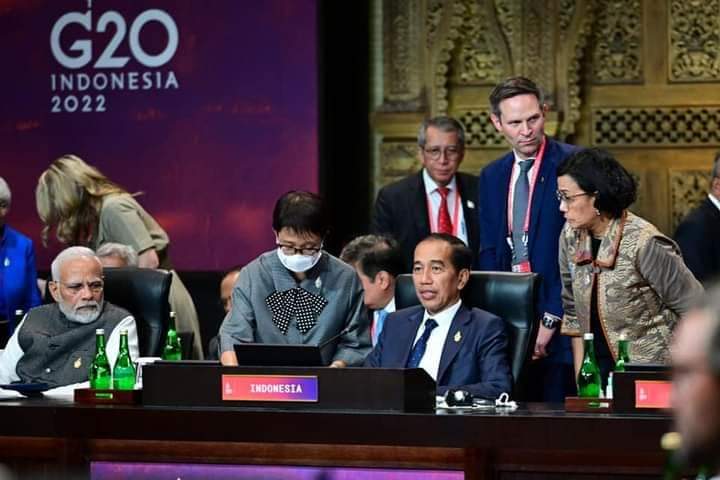 Sesi Kedua KTT G20, Presiden Jokowi Dorong Penguatan Arsitektur Kesehatan Global