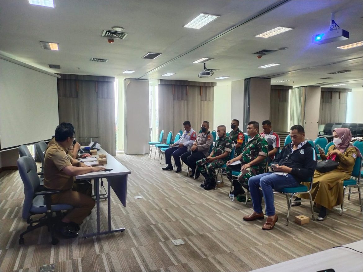 Danramil 05/Ciputat Rapat Koordinasi Persiapan Pawai Obor