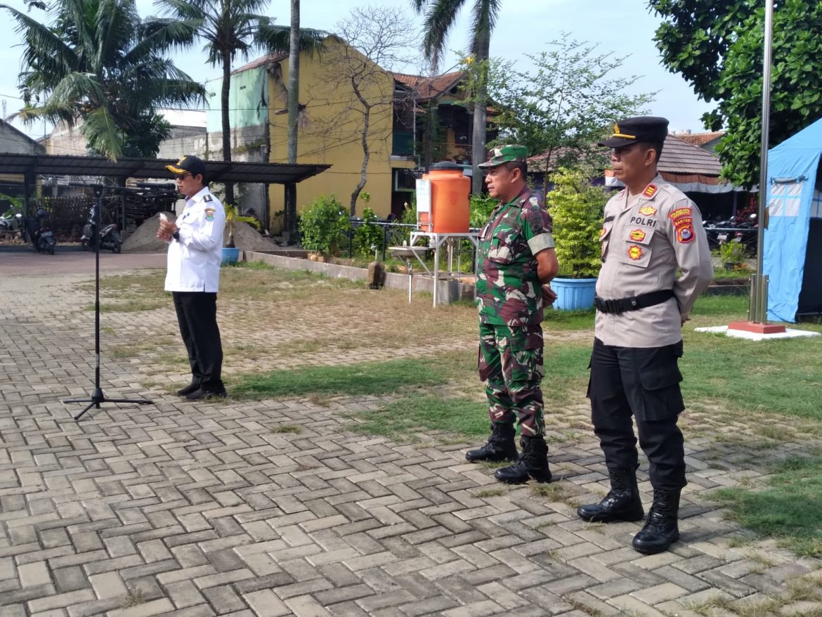 Danramil 12/Rajeg Apel Kesiap Siagaan Bencana Tingkat Kecamatan