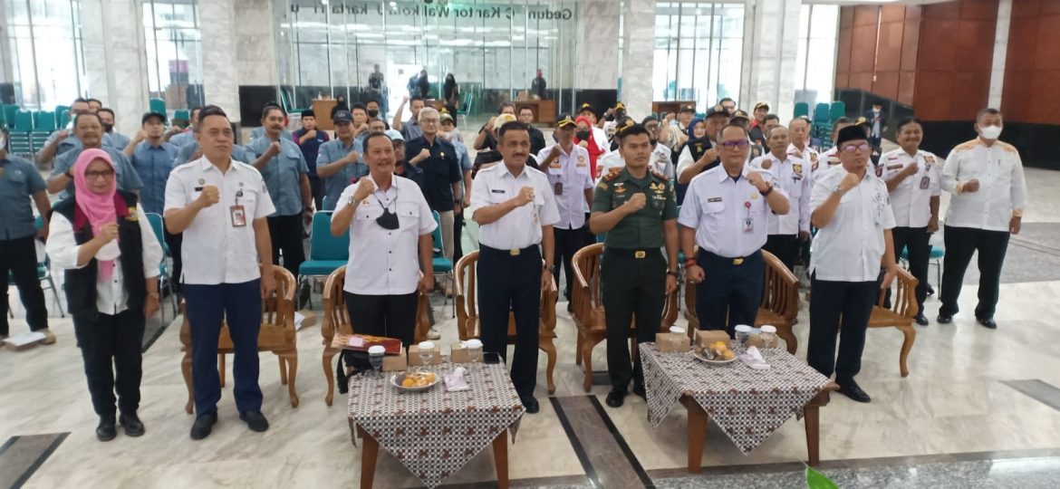 Dandim, Walikota dan Kapolres Metro Jakarta Timur Hadiri Giat FORKOPIMKO