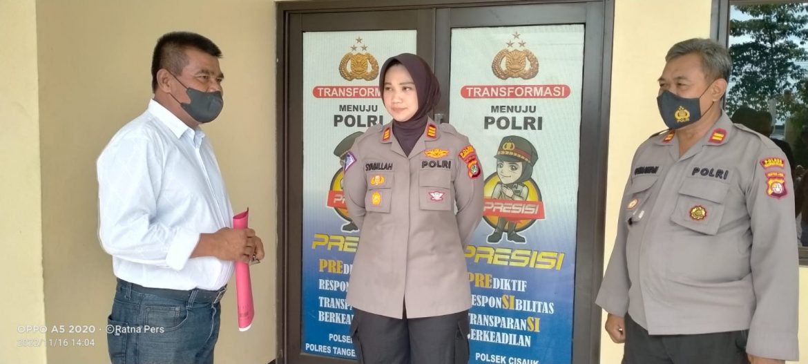 Polsek Cisauk Gelar Doorstop Terkait Kasus kekerasan Fisik Rumah Tangga Videonya Viral Yang Tersebar di Media Sosial