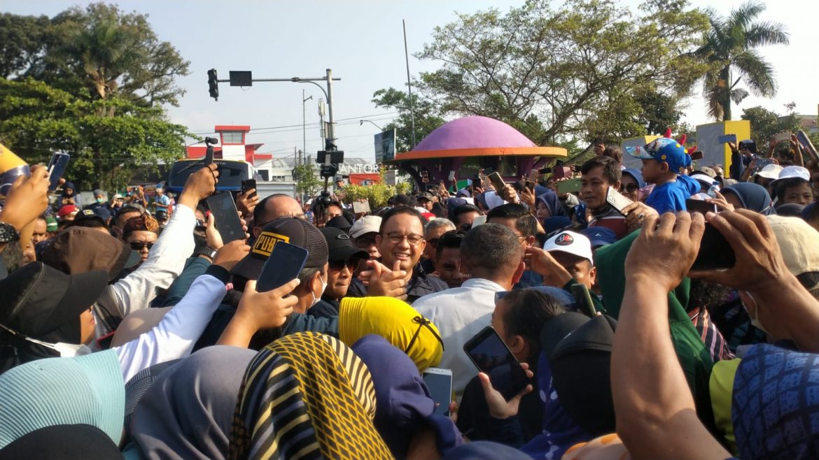 Jalan Sehat di Ciamis, Anies: 2024 InshaAllah Ganti Presiden