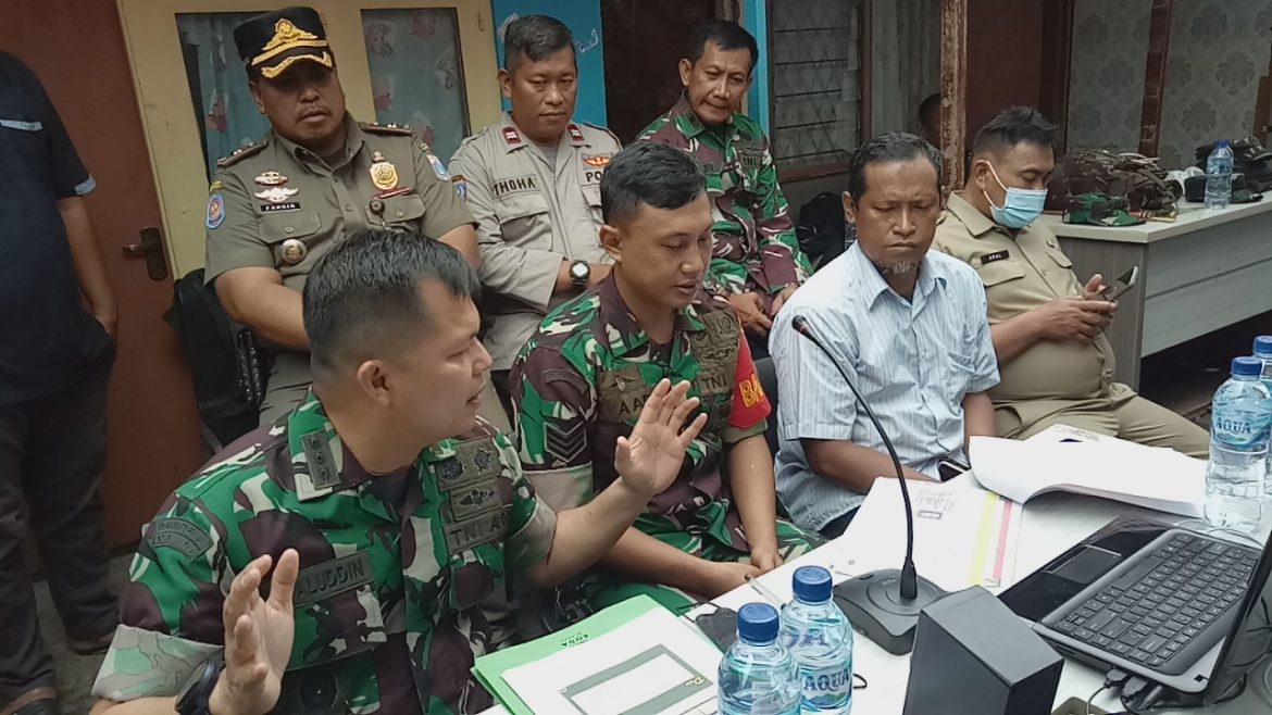 Program Bedah RTLH Bantuan Kasad Jenderal TNI Dudung Abdurrachman, Kodim 0504/Jakarta Selatan Bangun rumah Janda Hapsah