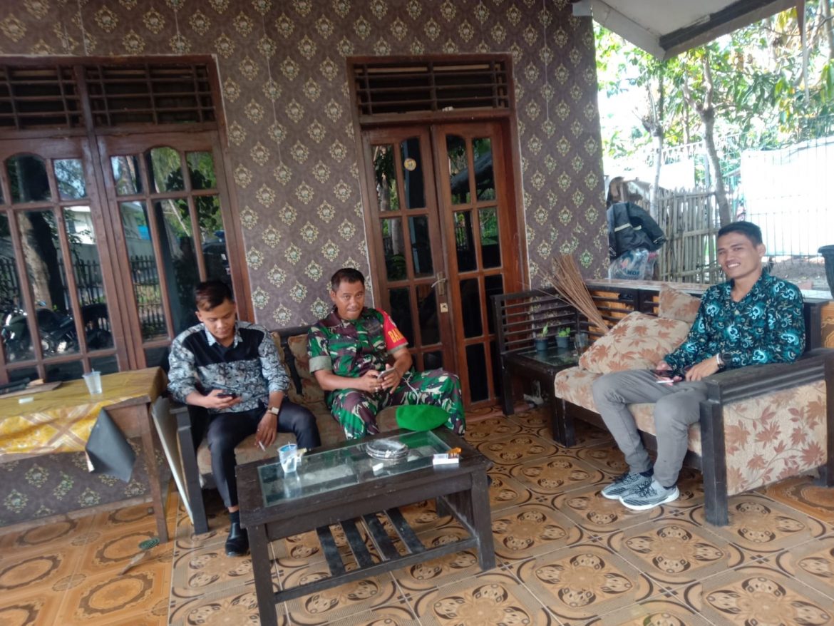 Gerakan Komsos, Babinsa Jajaran Koramil 09/Mauk. Ini Yang Dibahas