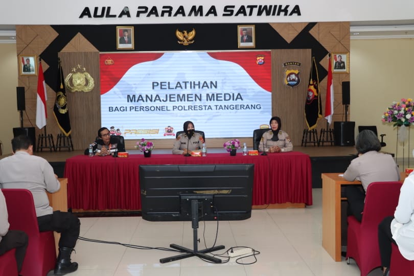 Kabag SDM Polresta Tangerang Ajak Anggota Aktif Bermedsos
