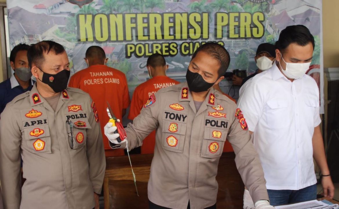 Berulah Di Ciamis, Empat Kawanan Pencuri Diciduk Satreskrim Polres Ciamis