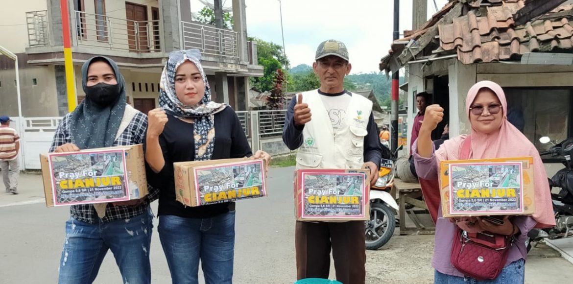 IPSM Kecamatan Sukajaya Galang DonasiUntuk Korban Bencana Cianjur