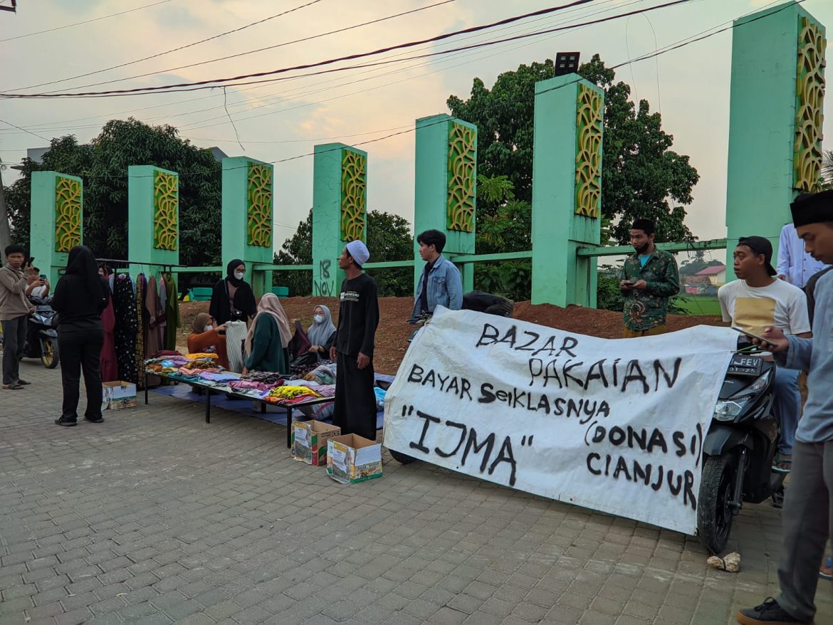 Gerakan Jiwa Nasionalisme Pemuda Pemudi IJMA ( Ikatan Jama’ah Masjid Al-Munawar ) Peduli Gempa Cianjur