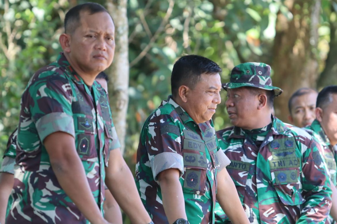 Danrem 052/Wkr Dampingi Kasdam Jaya, Tinjau Kesiapan Program Kawasan Food Estate Kodim 0510/Trs*l