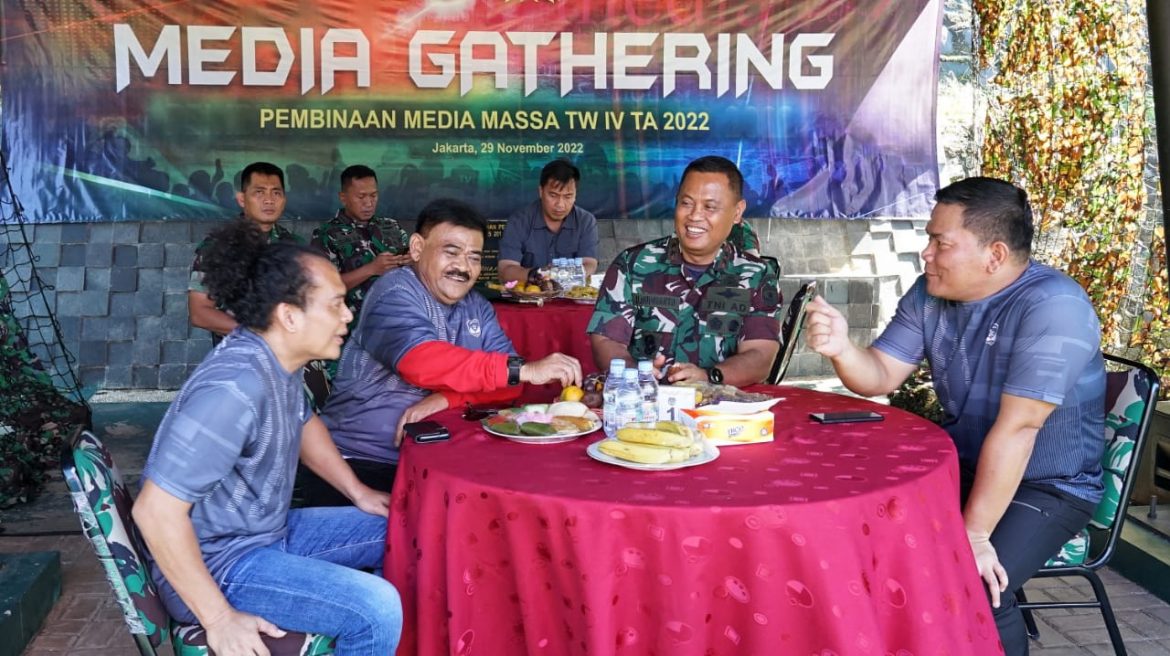 Media Gathering Pererat Silaturahmi Kodam Jaya dengan Insan Media