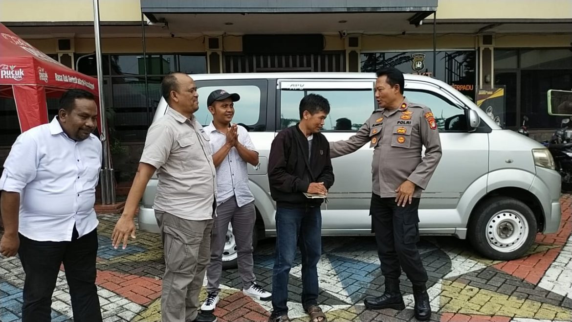 Polsek Kebon Jeruk Menemukan Mobil Yang Di Bawa Kabur Sejak 2019