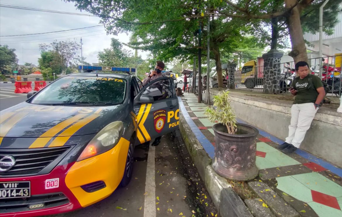Pastikan Wilayah Tetap Aman dan Kondusif Anggota Samapta Polres Ciamis Gelar Patroli