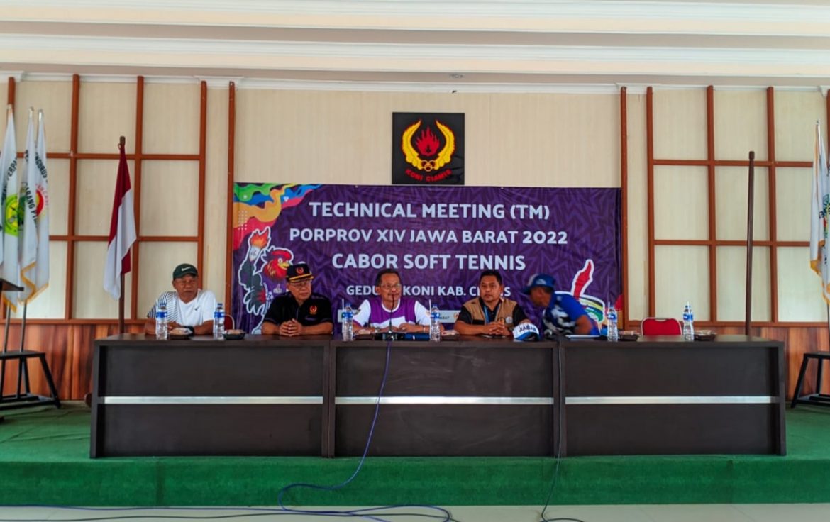 Cabang Soft Tenis Kabupaten Ciamis Optimis Raih Medali Emas Dalam Porprov XIV Jabar 2022